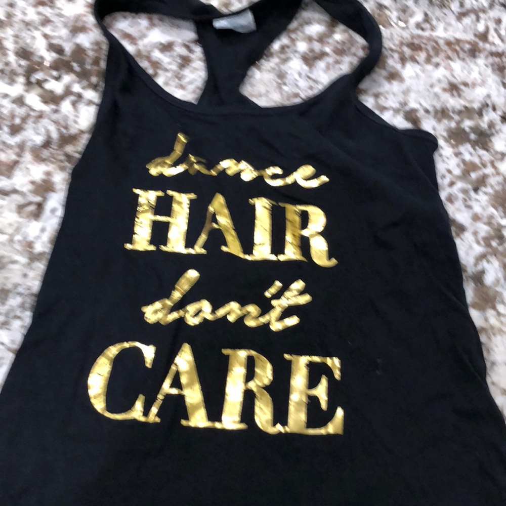 HEART & SOUL Dance Razor Back Tank Top - Picture 2 of 5